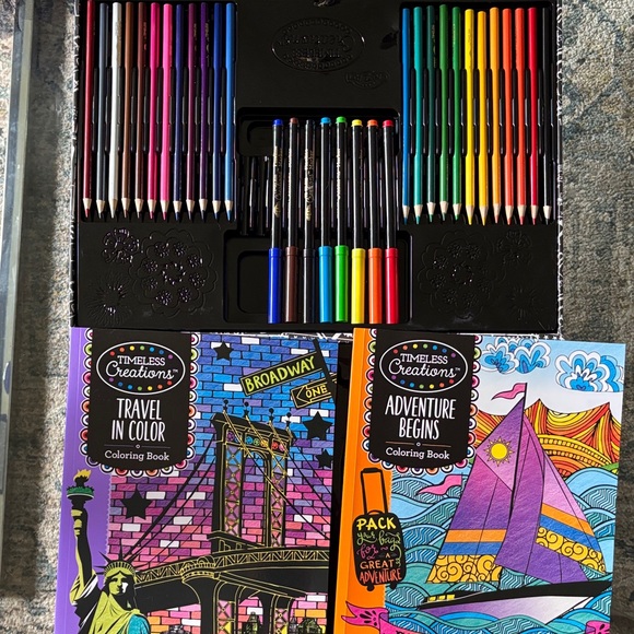 Colorful Art Set with Pencils and Markers - Picture 2 of 5